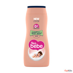 картинка Дитячий шампунь та гель для душу Teo bebe Аloe з перших днів життя 200 мл