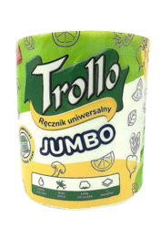 картинка Паперові рушники Trollo Jumbo 2-шарові 1 рулон
