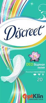  прокладки щоденні Discreet Deo Water Lily 20 шт.