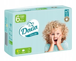 картинка Підгузки Dada Extra Soft 6 Extra Large (16+ кг) 39 шт.