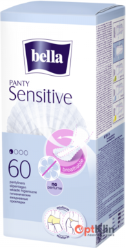  Прокладки щоденні Bella Panty Sensitive 50 + 10 шт. (1 капля)