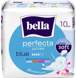 картинка Прокладки для критичних днів Bella Perfecta Ultra Blue 10 шт. (4 каплі)