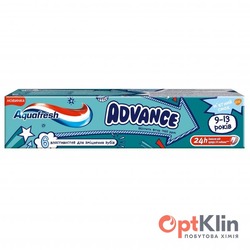 картинка Дитяча зубна паста Aquafresh Advance від 9 до 13 років 75 мл