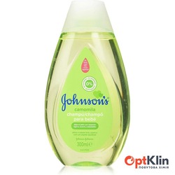 картинка шампунь для волосся Johnson's Baby з ромашкою 300 мл