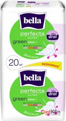 картинка Прокладки для критичних днів Bella Perfecta Ultra Green 10+10 шт. (4 каплі)