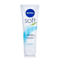 картинка Крем для обличчя, рук і тіла Nivea Soft інтенсивний зволожувальний 75 мл
