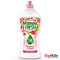 картинка засіб для миття посуду Morning Fresh Малина та Яблуко 900 мл