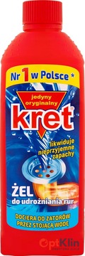  Гель для прочищення труб KRET 500 мл