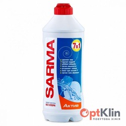 картинка Засіб для миття посуду Sarma 7 в 1 Актив 500 мл