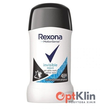  Антиперспірант-стік Rexona Invisible Aqua жіночий 40 мл