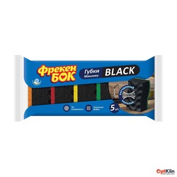 картинка Губки кухонні Фрекен Бок Максима BLACK 5 шт.