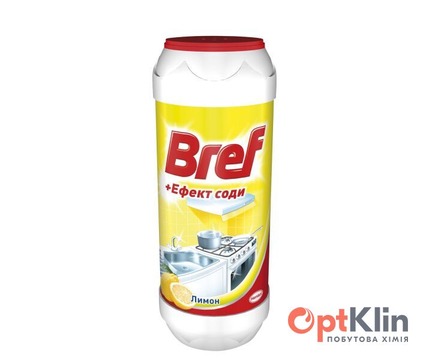  Порошок для чищення Bref Ефект соди Лимон 500 г