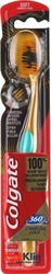 картинка Зубна щітка Colgate 360° Charcoal Gold м'яка 1 шт.