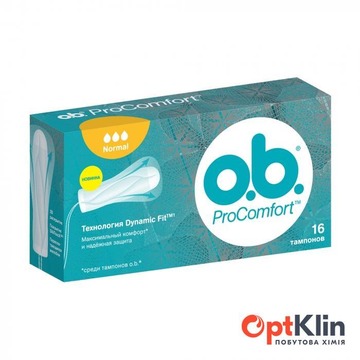 Тампони o.b. ProComfort Normal 16 шт.