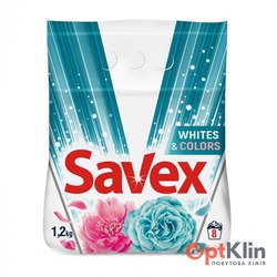 Пральний порошок Savex Whites & Colors автомат 1.2 кг 