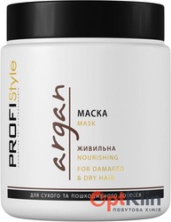 картинка Маска для сухого та пошкодженого волосся PROFIStyle Argan Живильна 500 мл