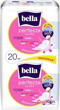  Прокладки для критичних днів Bella Perfecta Ultra Rose Deo Fresh 10+10 шт. (4 каплі)