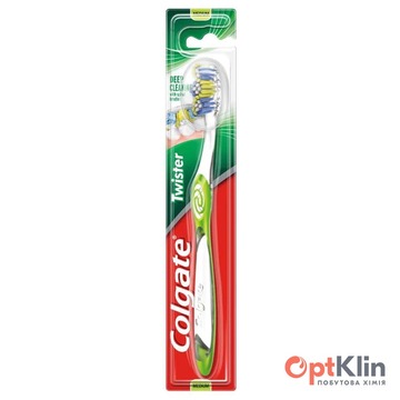  Зубна щітка Colgate Twister середньої жорсткості 1 шт.
